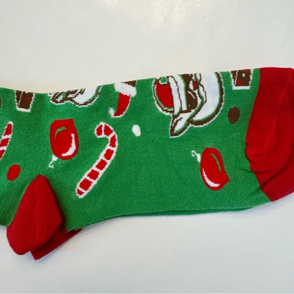 Primitives by Kathy These Are My Ugly Christmas Socks Holiday Red Green NWOT New